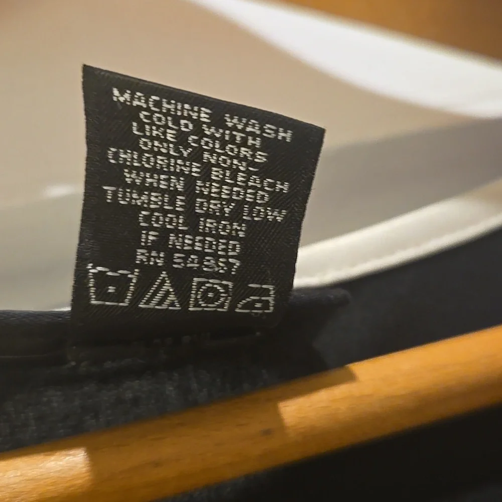 Express Black Midi Dress with Cream Accents - Picture 9 of 12